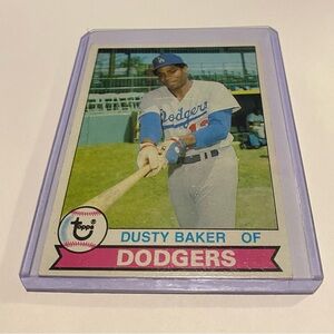 Dusty Baker 1979 Topps Baseball Card # 562 Los Angeles Dodgers Vintage